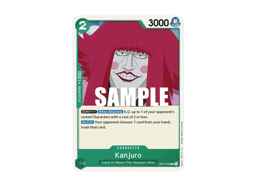 Kanjuro C [OP01-038] [EN] (Booster Pack "ROMANCE DAWN")