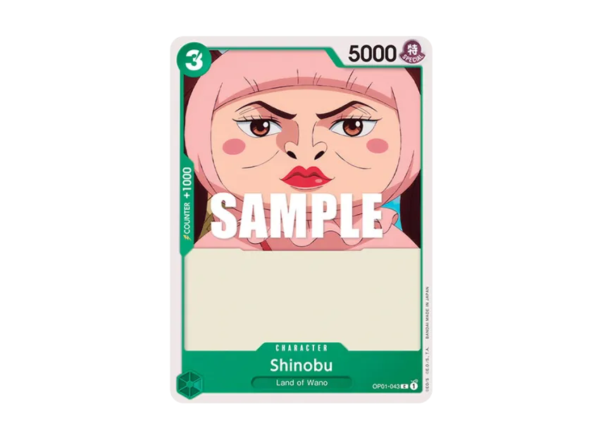 Shinobu C [OP01-043] [EN] (Booster Pack "ROMANCE DAWN")