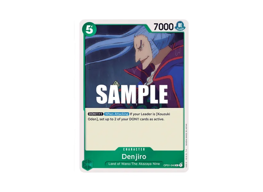 Denjiro R [OP01-046] [EN] (Booster Pack "ROMANCE DAWN")