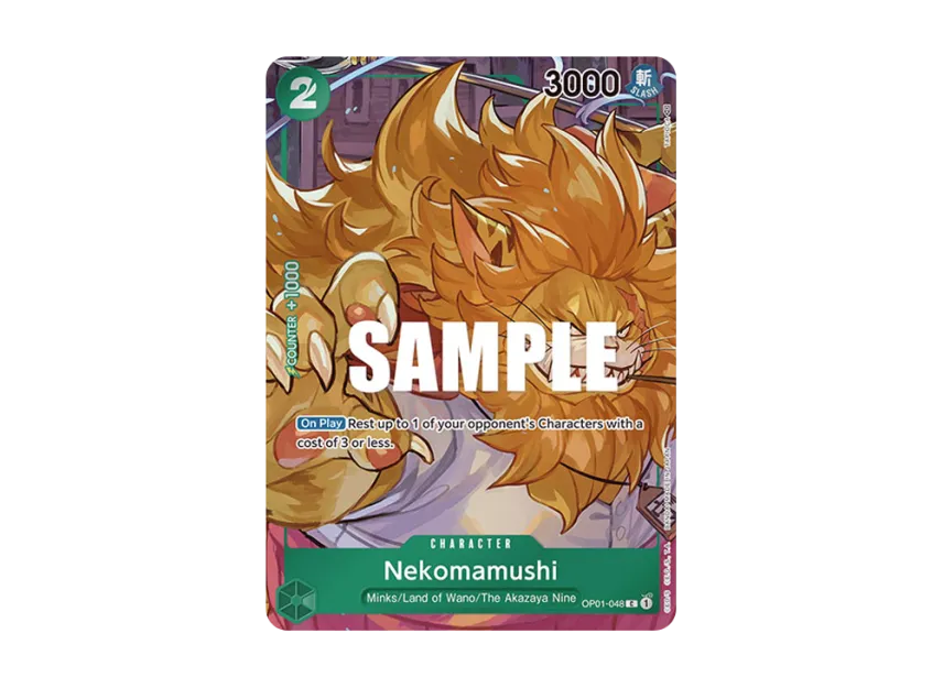 Nekomamushi C-P [OP01-048] [EN] (Booster Pack "ROMANCE DAWN")