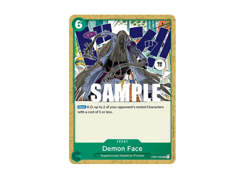 Demon Face UC [OP01-056] [EN] (Booster Pack "ROMANCE DAWN")
