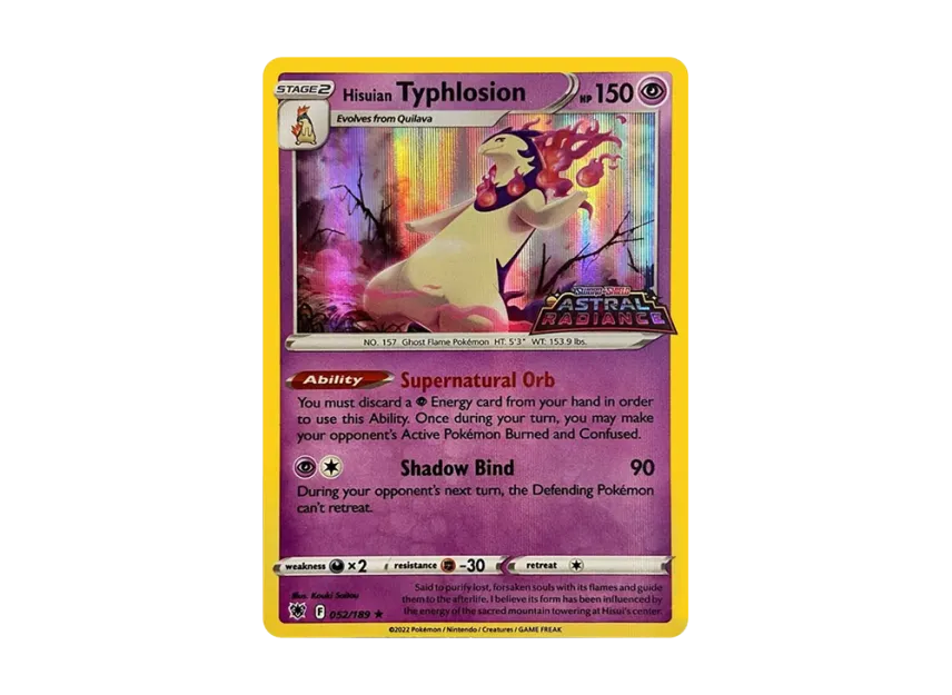 Hisuian Typhlosion R [189-PROMOTIONAL-CARD 052/189] (Promotional Card)