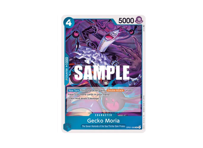 Gecko Moria R [OP01-068] [EN] (Booster Pack "ROMANCE DAWN")