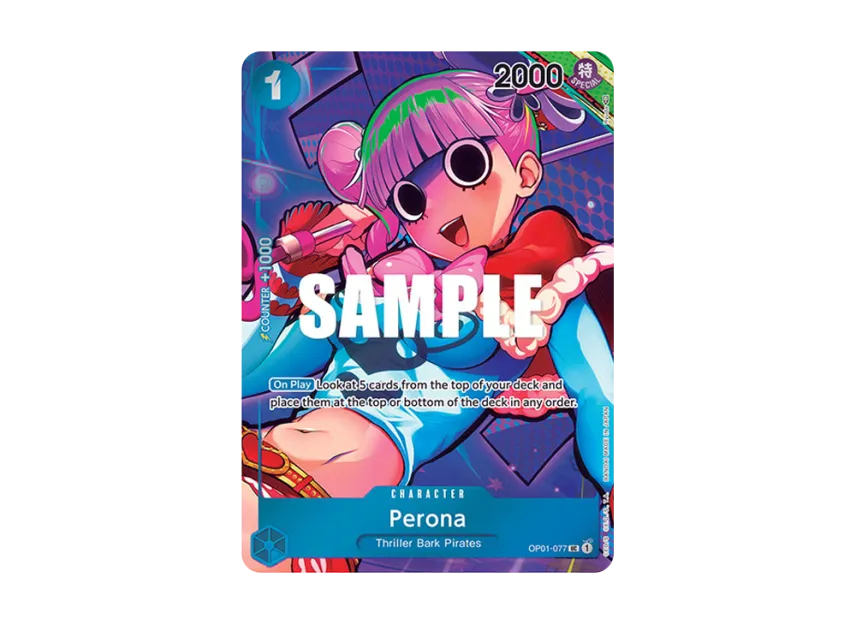 Perona UC-P [OP01-077] [EN] (Booster Pack "ROMANCE DAWN")
