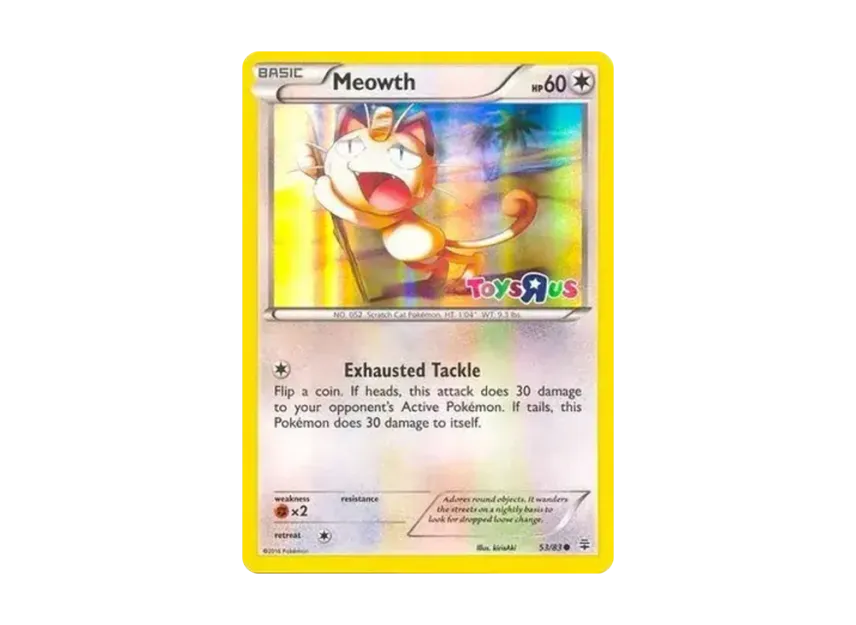 Meowth C [83-PROMOTIONAL-CARD 53/83] (Promotional Card)