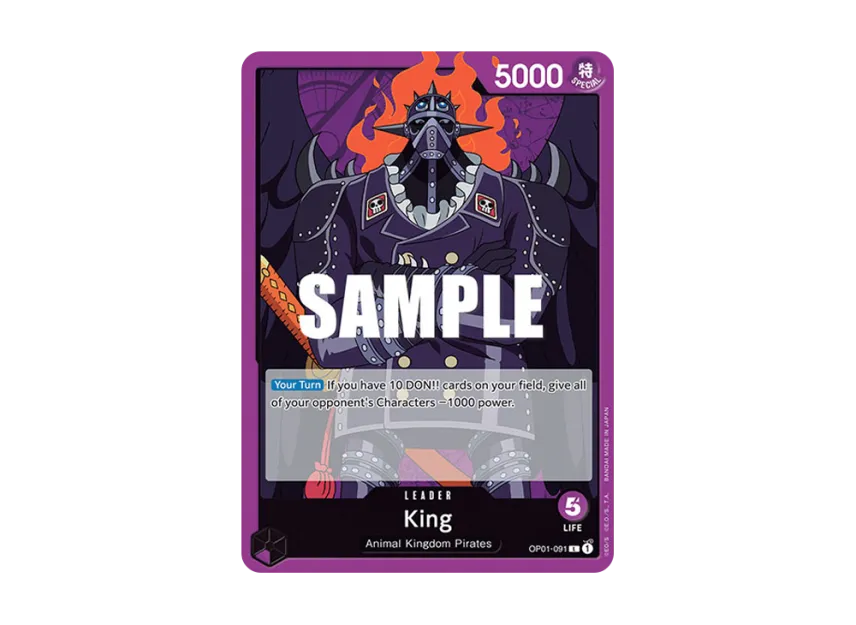 King L [OP01-091] [EN] (Booster Pack "ROMANCE DAWN")