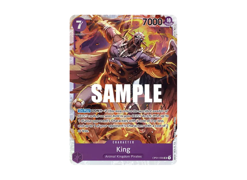 King SR [OP01-096] [EN] (Booster Pack "ROMANCE DAWN")
