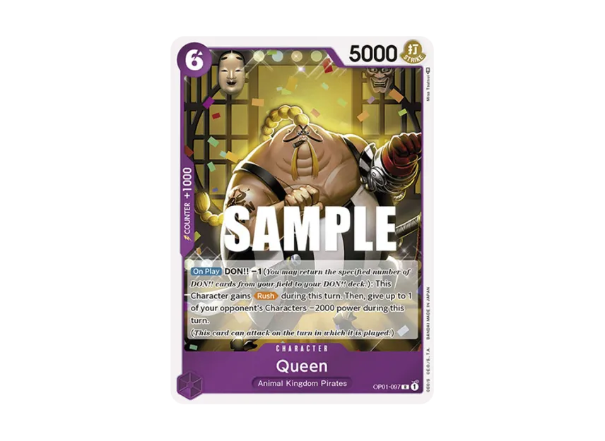 Queen R [OP01-097] [EN] (Booster Pack "ROMANCE DAWN")