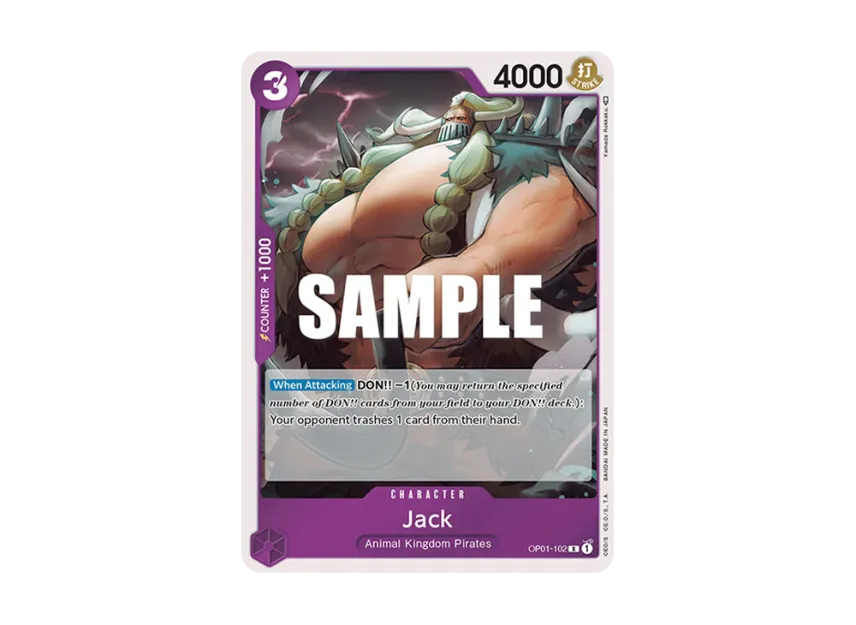 Jack R [OP01-102] [EN] (Booster Pack "ROMANCE DAWN")