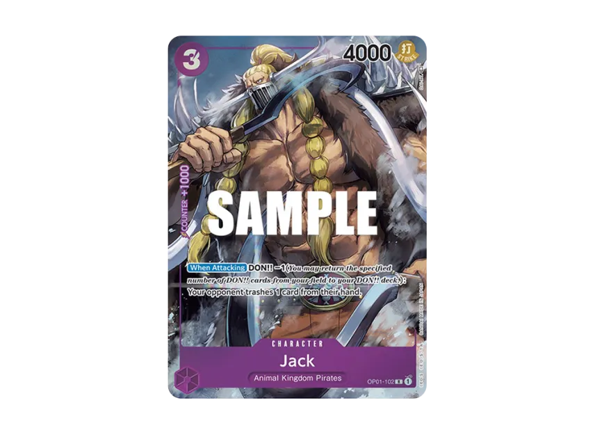 Jack R-P [OP01-102] [EN] (Booster Pack "ROMANCE DAWN")