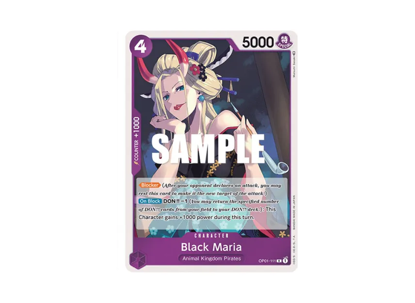 Black Maria R [OP01-111] [EN] (Booster Pack "ROMANCE DAWN")