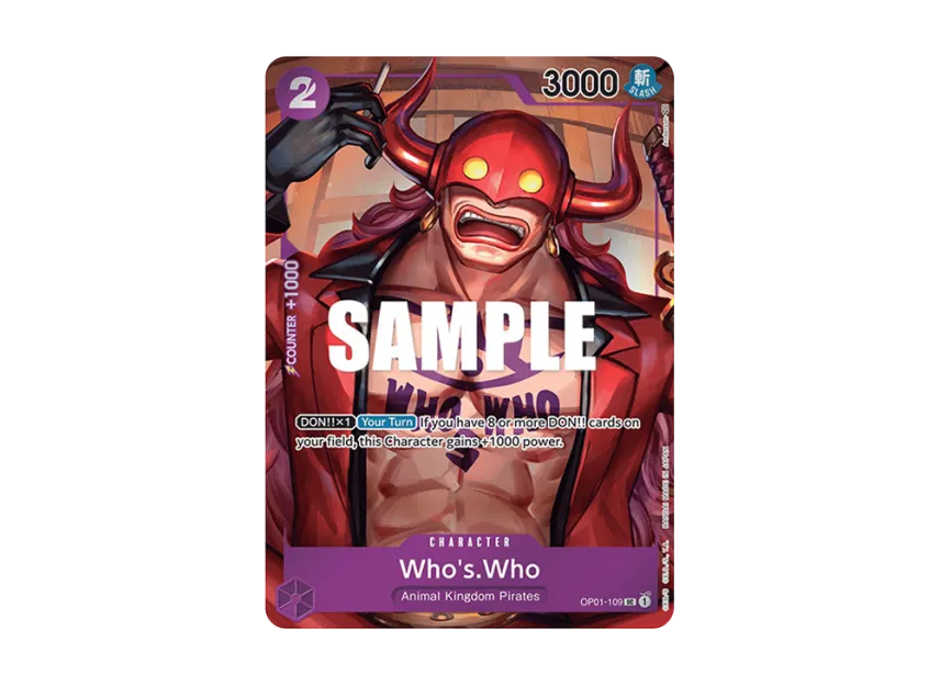 Who's.Who UC-P [OP01-109] [EN] (Booster Pack "ROMANCE DAWN")