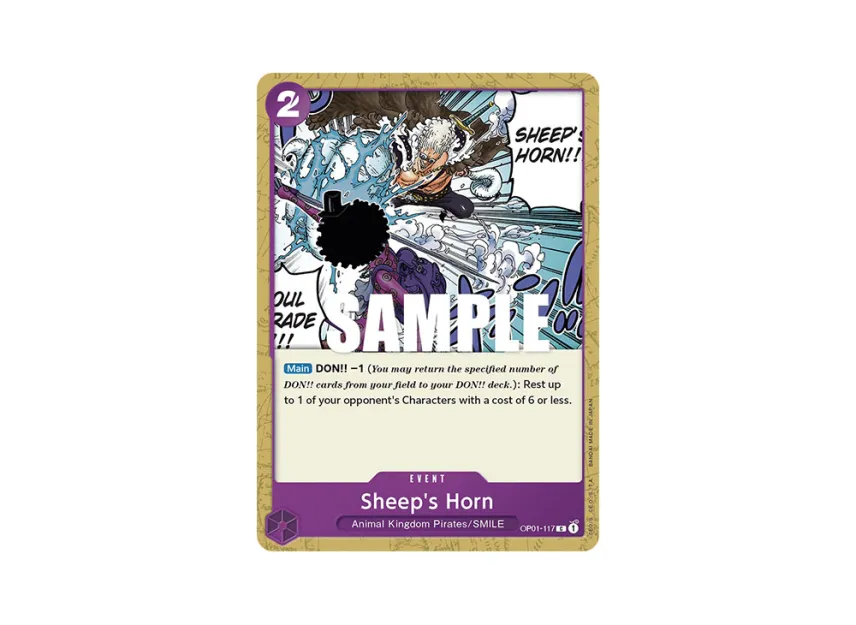 Sheep's Horn C [OP01-117] [EN] (Booster Pack "ROMANCE DAWN")