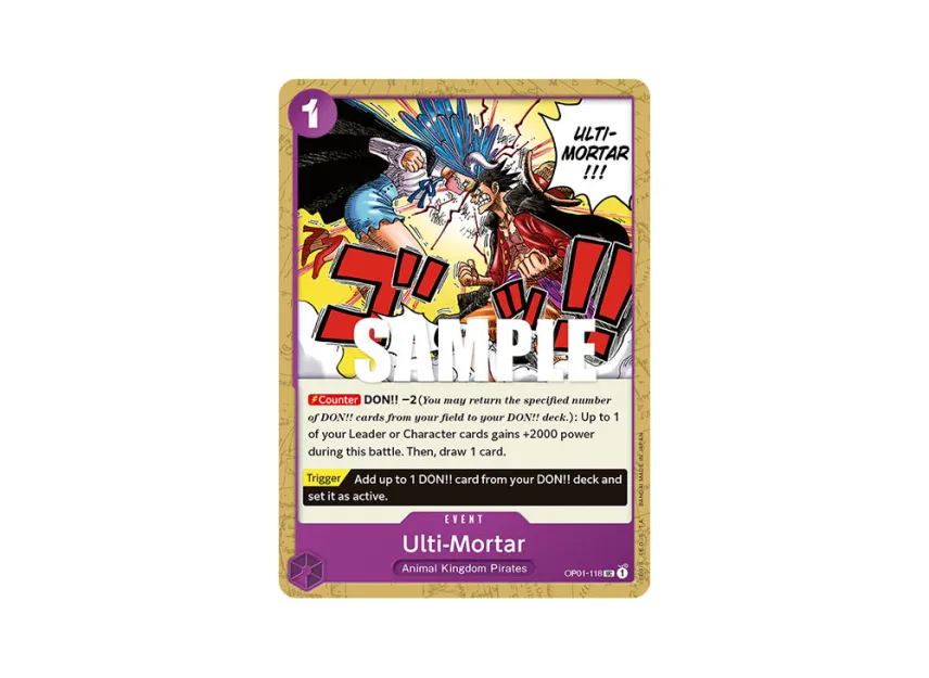 Ulti-Mortar UC [OP01-118] [EN] (Booster Pack "ROMANCE DAWN")