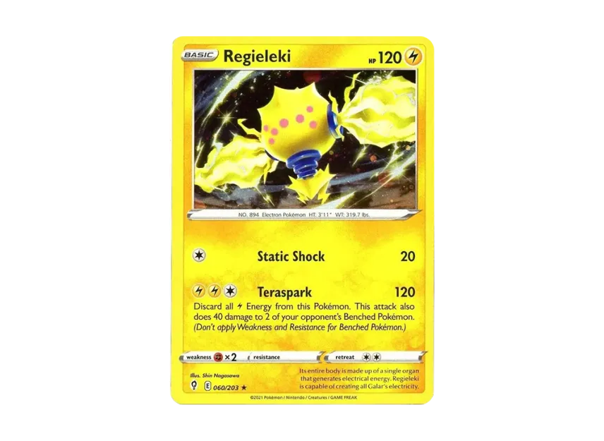 Regieleki R : Holo [203-PROMOTIONAL-CARD 060/203] (Promotional Card)