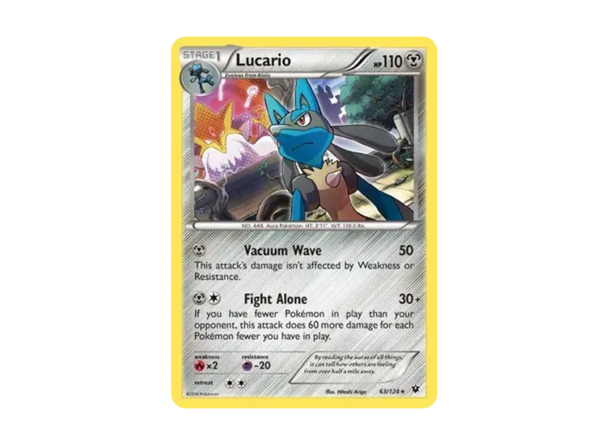 Lucario R : Holo [124-PROMOTIONAL-CARD 63/124] (Promotional Card)