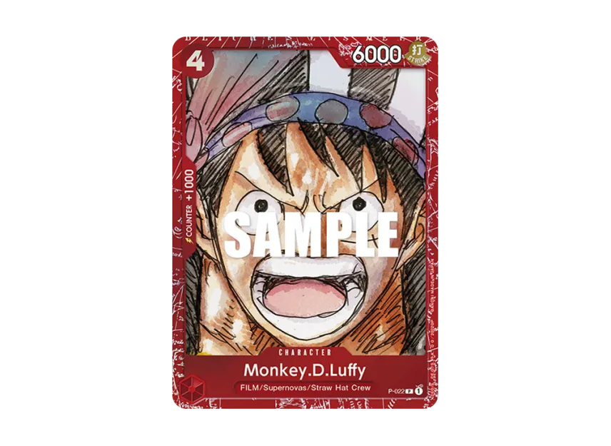 Monkey.D.Luffy P [P-022] [EN] (Premium Card Collection "FILM RED Edition")