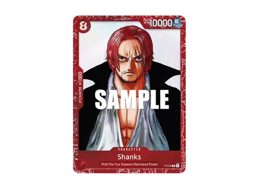 Shanks P [P-016] [EN] (Premium Card Collection "FILM RED Edition")