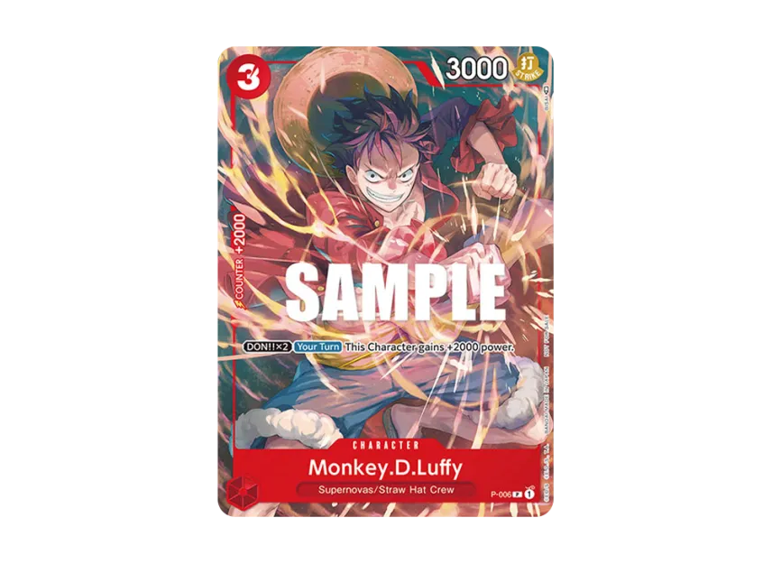 Monkey.D.Luffy P [P-006] [EN] (Promotional Card "Tournament Pack Vol.1")