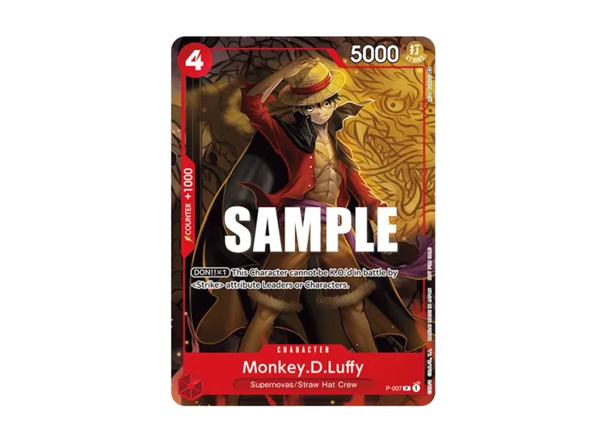 Monkey.D.Luffy P [P-007] [EN] (Promotional Card "Tournament Pack Vol.1")