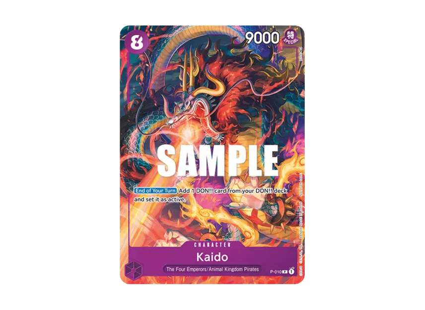 Kaido P [P-010] [EN] (Promotional Card "Tournament Pack Vol.1")