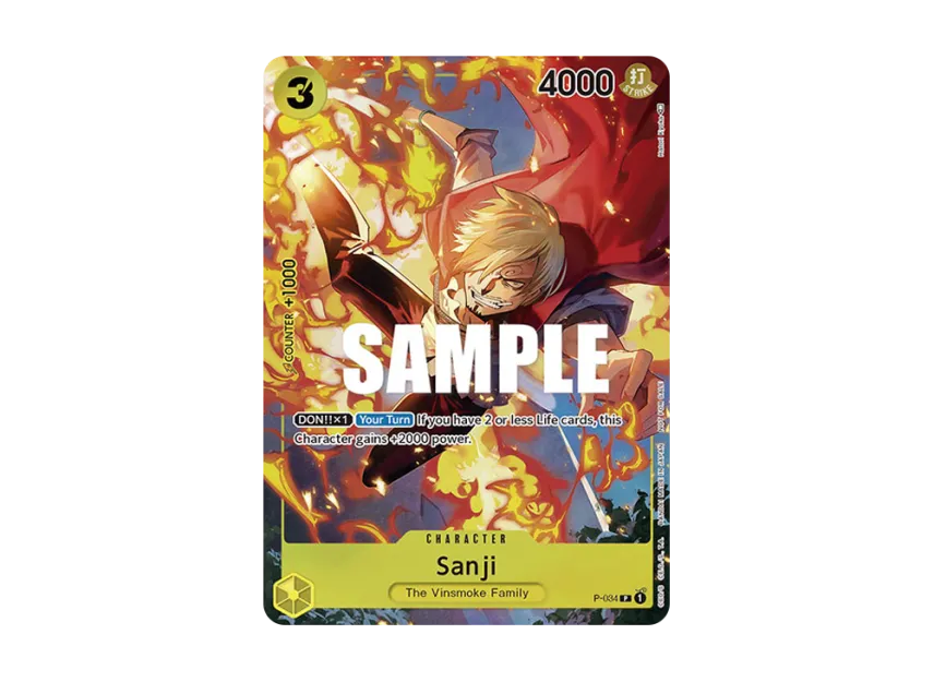 Sanji P [P-034] [EN] (Promotional Card "Event Pack Vol.2")