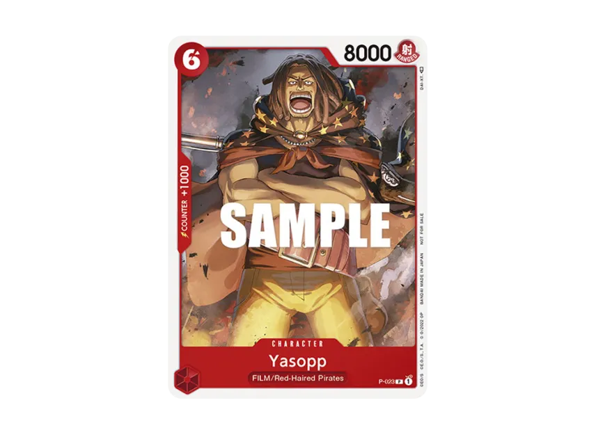 Yasopp P [P-023] [EN] (Promotional Card "FILM RED Promotion Card Set")