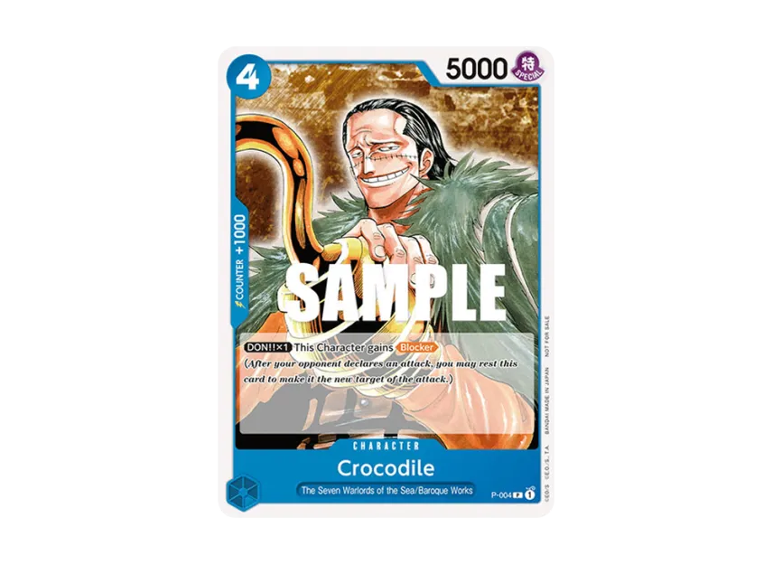 Crocodile P [P-004] [EN] (Promotional Card "Promotion Pack 2022")