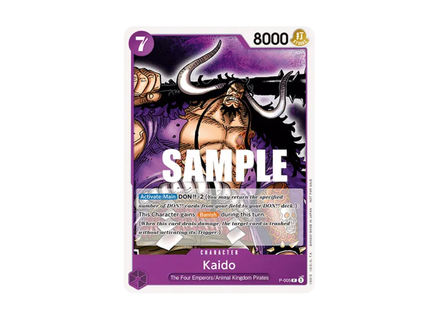 Kaido P [P-005] [EN] (Promotional Card "Promotion Pack 2022")