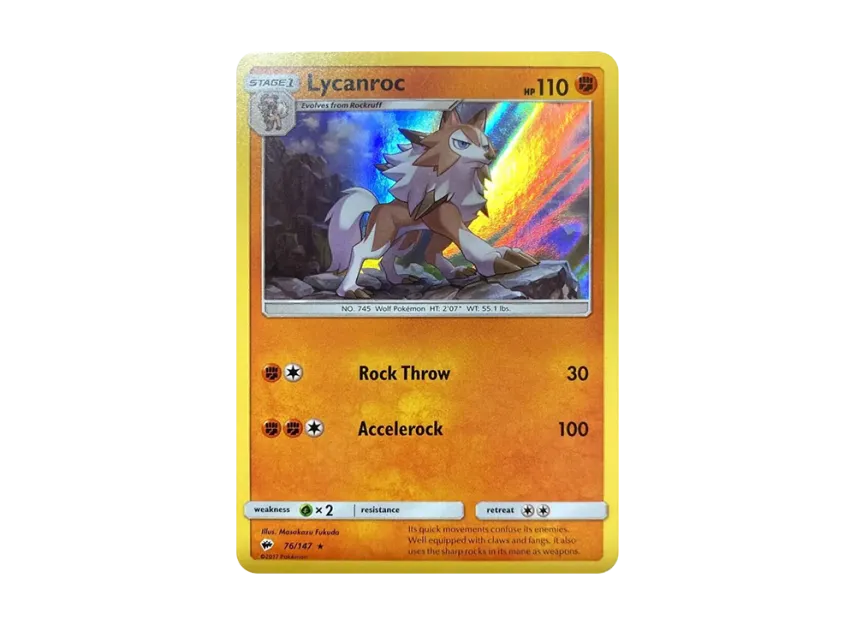 Lycanroc R : Holo [147-PROMOTIONAL-CARD 76/147] (Promotional Card)