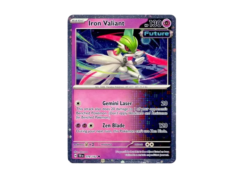 Iron Valiant U : Holo [TEF 079/162] [EN] (Promotional Card)