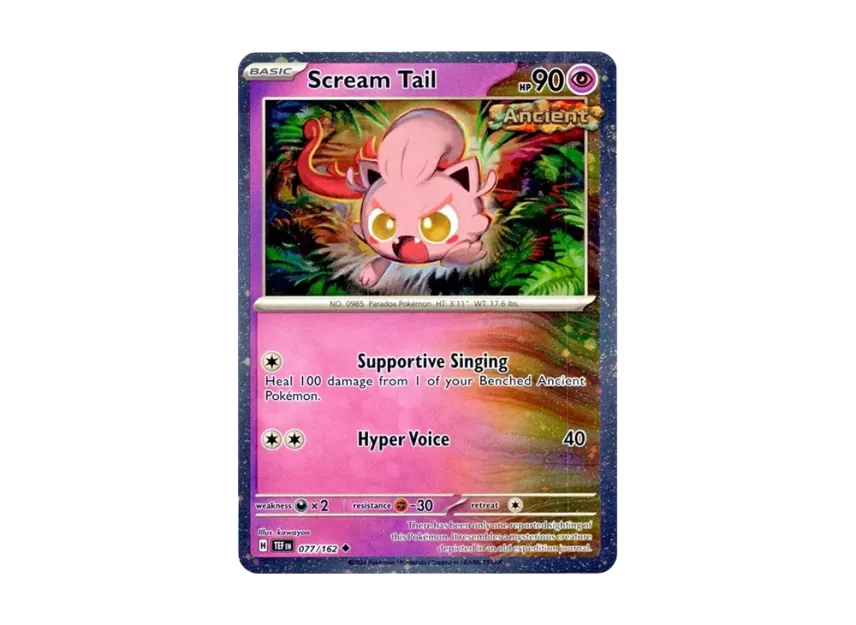 Scream Tail U : Holo [TEF 077/162] [EN] (Promotional Card)