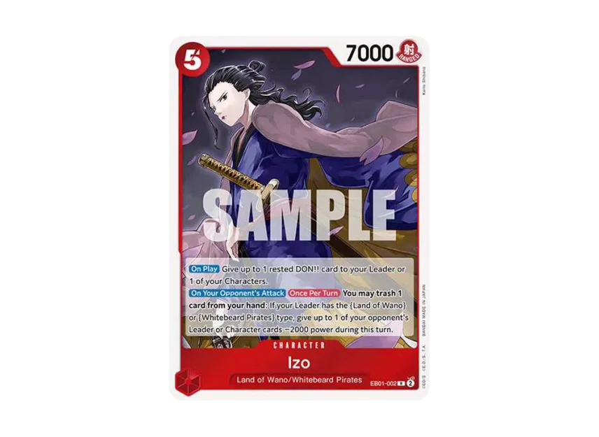 Izo R [EB01-002] [EN] (Extra Booster "Memorial Collection")