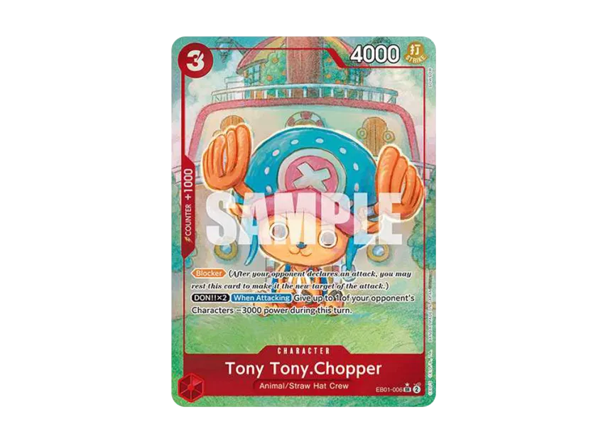 Tony Tony.Chopper SR-P [EB01-006] [EN] (Extra Booster "Memorial Collection")