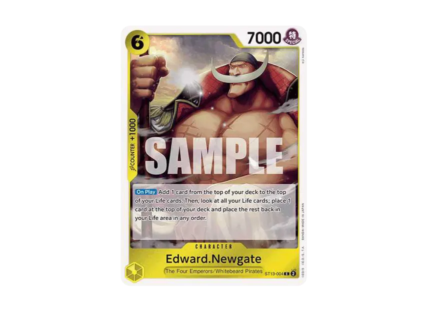 Edward.Newgate C [ST13-004] [EN] (Ultra DecK "The Three Brothers")