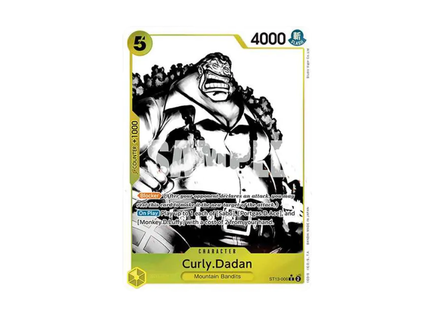 Curly.Dadan C-P [ST13-006] [EN] (Ultra DecK "The Three Brothers")