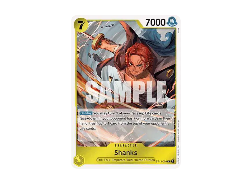 Shanks C [ST13-009] [EN] (Ultra DecK "The Three Brothers")