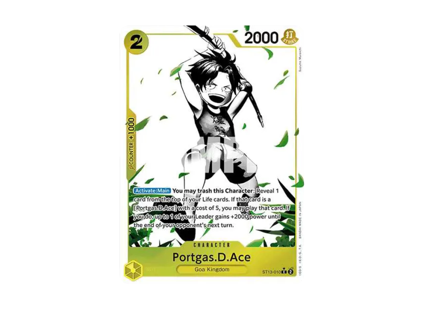 Portgas.D.Ace C-P [ST13-010] [EN] (Ultra DecK "The Three Brothers")