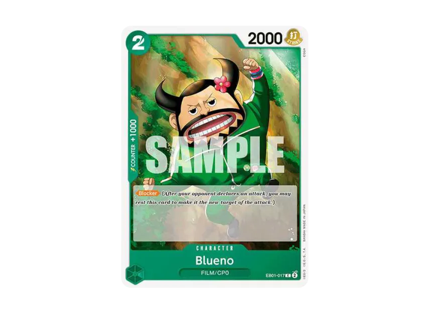 Blueno C [EB01-017] [EN] (Extra Booster "Memorial Collection")