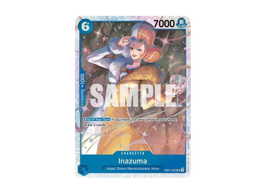 Inazuma SR [EB01-022] [EN] (Extra Booster "Memorial Collection")