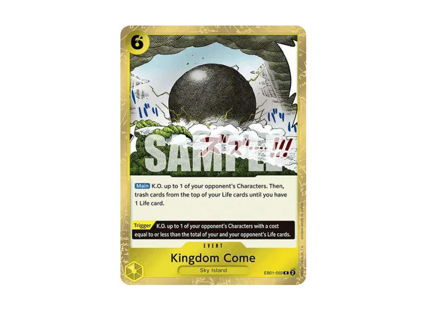 Kingdom Come R [EB01-059] [EN] (Extra Booster "Memorial Collection")