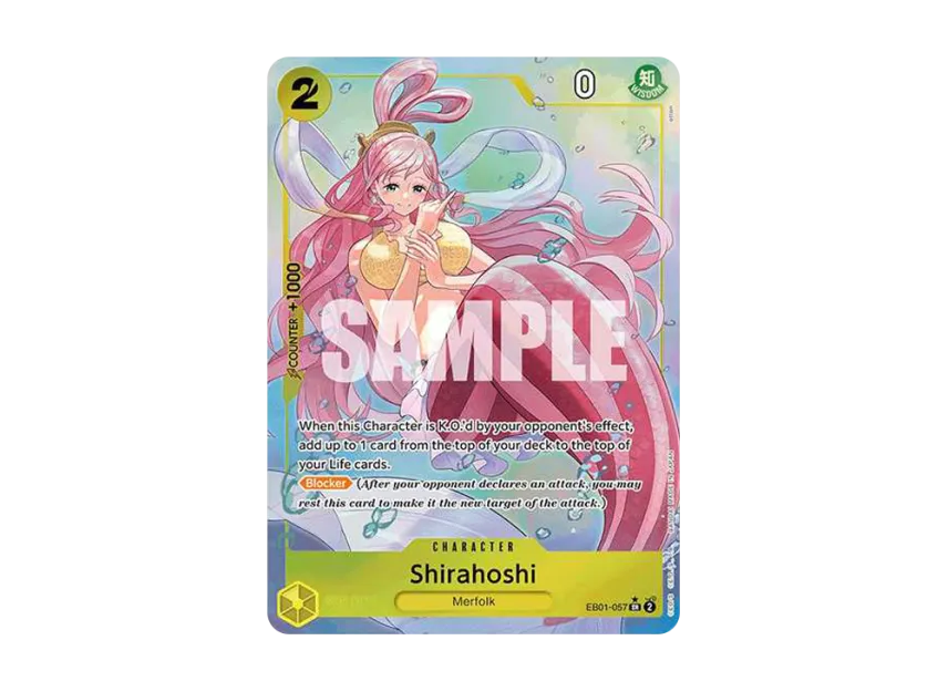 Shirahoshi SR-P [EB01-057] [EN] (Extra Booster "Memorial Collection")