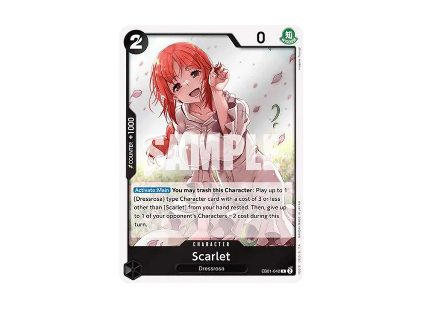 Scarlet R [EB01-042] [EN] (Extra Booster "Memorial Collection")