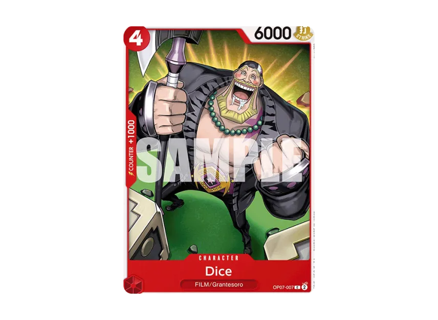 Dice C [OP07-007] [EN] (Booster Pack "500 Years In The Future")