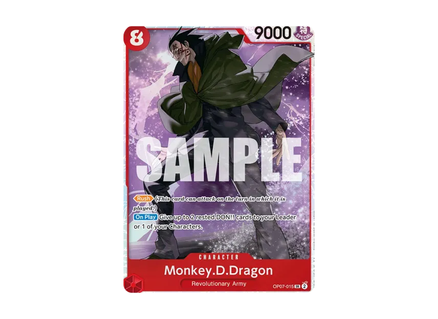 Monkey.D.Dragon SR [OP07-015] [EN] (Booster Pack "500 Years In The Future")
