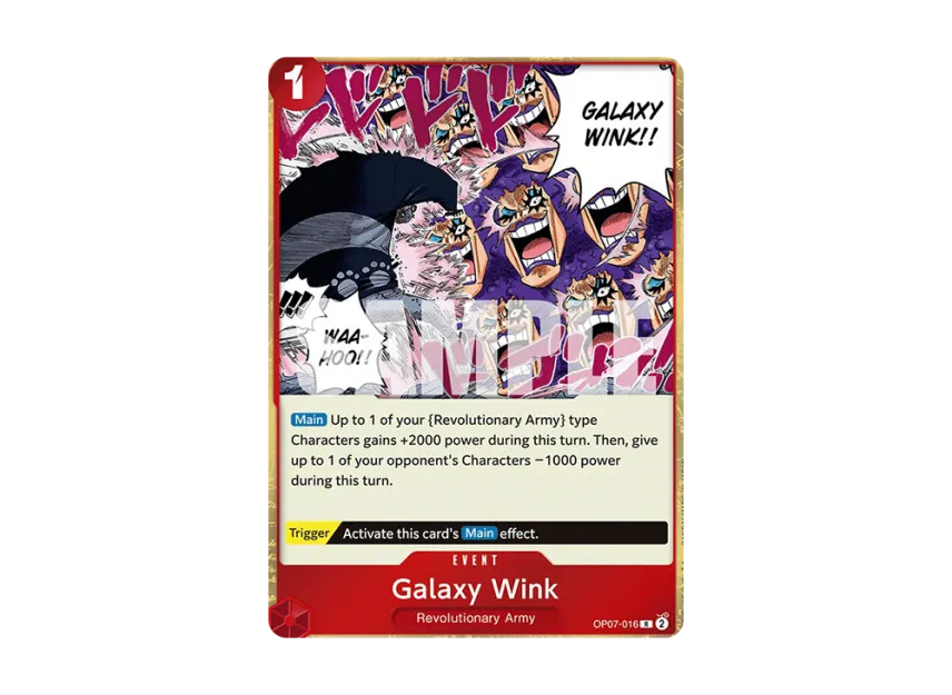 Galaxy Wink R [OP07-016] [EN] (Booster Pack "500 Years In The Future")