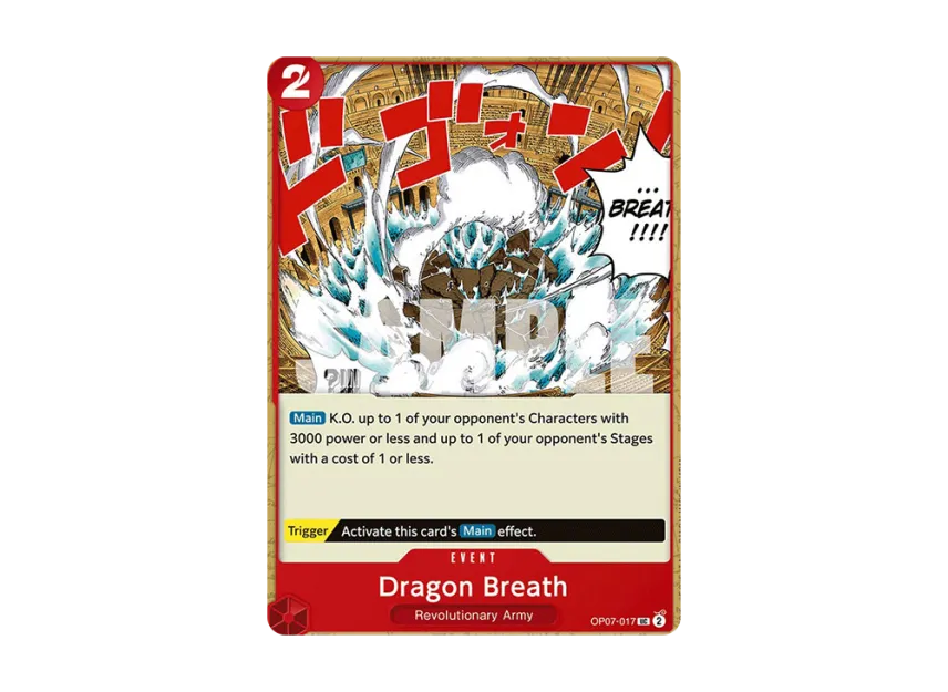 Dragon Breath UC [OP07-017] [EN] (Booster Pack "500 Years In The Future")
