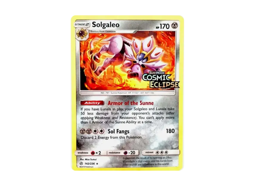 Solgaleo R [236-PROMOTIONAL-CARD 142/236] (Promotional Card)