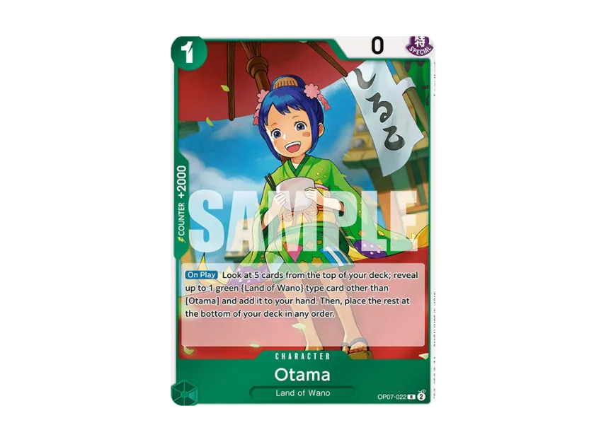 Otama R [OP07-022] [EN] (Booster Pack "500 Years In The Future")