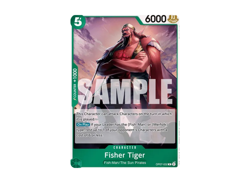 Fisher Tiger R [OP07-032] [EN] (Booster Pack "500 Years In The Future")
